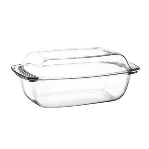 Sklenený pekáč s vekom 5,6 l