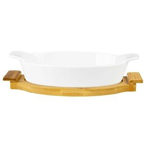 Zapekacia misa Modena na podložke oválna