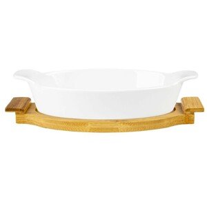 Zapekacia misa Modena na podložke oválna