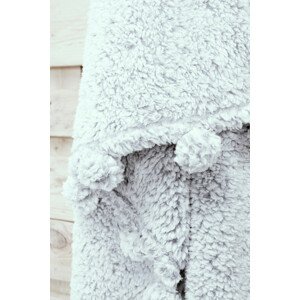 Hebká deka TODAY s brmbolcami