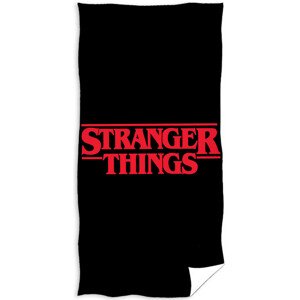 Osuška Stranger Things Black