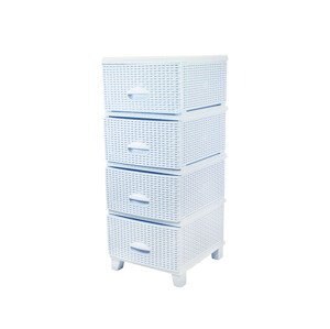 Úložný regál s boxami Ratan