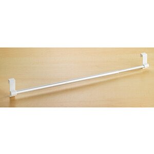 Záclonová tyč + 2 háčiky 90-130 cm