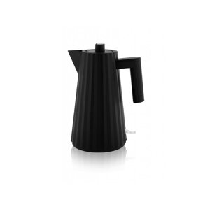 Rýchlovarná kanvica Plisse ', čierna - Alessi