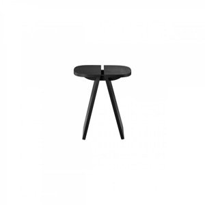 Stolička, kolekcia AVIO | V 45 cm, Š 38 cm, H 23 cm - Čierny dub - Blomus