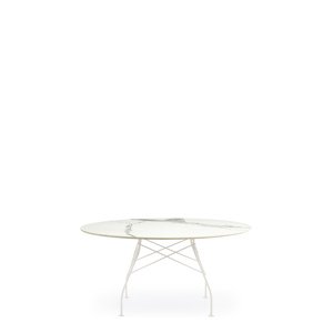 Jedálenský stôl GLOSSY XXL, viac variantov - Kartell Farba: Bílá / Bílá