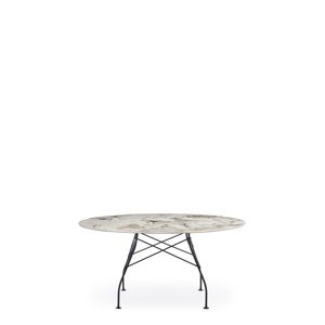 Jedálenský stôl GLOSSY XXL, viac variantov - Kartell Farba: Přírodní tundra / Černá