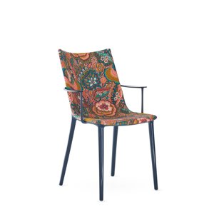 Stolička H.H.H. čalúnená látka, viac variantov - Kartell Farba: Modrá / vícebarevná