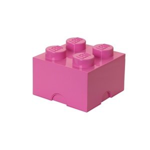 Úložný box 4, viac variant - LEGO Farba: růžová