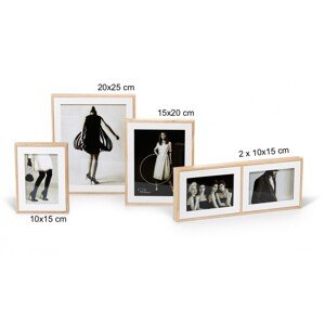 Dvojitý fotorámik FASHION, 15 x 10 cm - Philippi