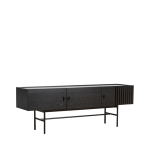 Komoda "Array", 150 x 53 cm, 2 varianty - Woud Varianta: dub, čierny