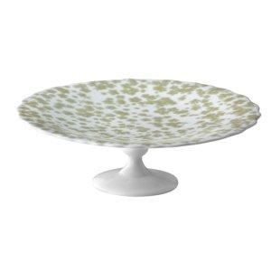 Zelený stojan na tortu 21 cm kolekcia Slåpeblom - Wik & Walsøe