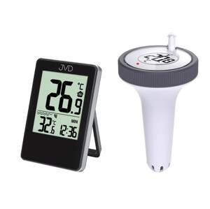 Digitálny bezdrôtový bazénový teplomer JVD T3351.2