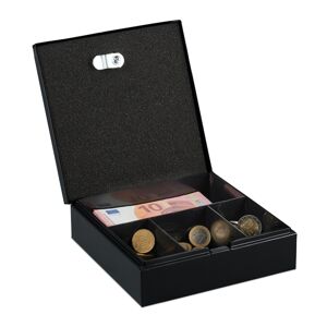 Pokladnička na kľúč RD49335, čierna