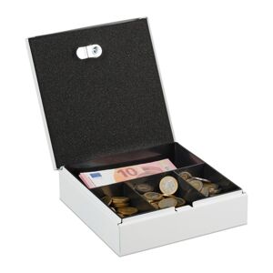 Pokladnička na kľúč RD49335, biela