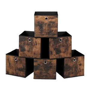 Látkový úložný box 6ks M RD50559