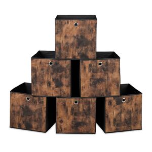 Látkový úložný box 6ks XL RD50559