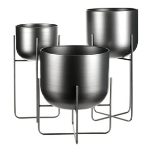 Kovový kvetináč 3ks Autronic FA5004