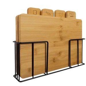 Bambusová doska na krájanie 4ks Ruhhy 19338