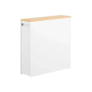 Výsuvný WC organizér Yamazaki Tower 1426, biela