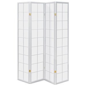 Paraván so 4 dielmi Autronic EF-E804 WT