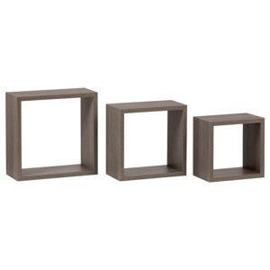 Nástenná polica 3ks Autronic P-012 SON