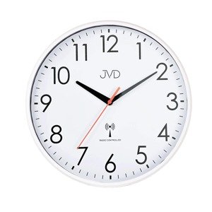 Rádiom riadené nástenné hodiny JVD RH502.3, 30cm