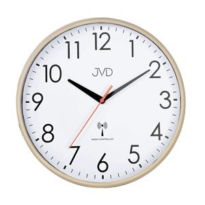 Rádiom riadené nástenné hodiny JVD RH502.2, 30cm