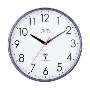 Rádiom riadené nástenné hodiny JVD RH502.1, 30cm