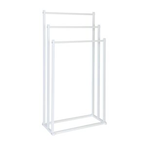 Stojan na uteráky s 3 tyčami RD51743, biela