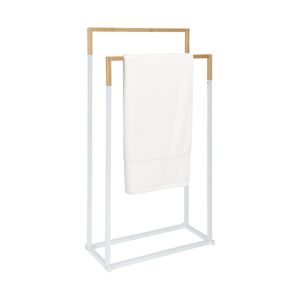 Stojan na uteráky s 2 tyčami RD51741, biela