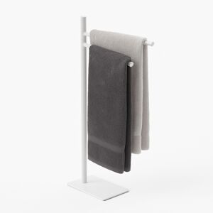 Stojan na uteráky s 2 tyčami RD51346, biela