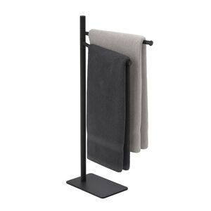 Stojan na uteráky s 2 tyčami RD51346, čierna
