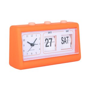Preklápací budík s dátumom KA5941OR, 19cm