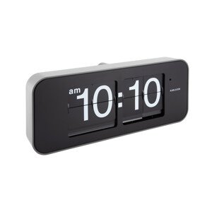 Nástenné hodiny s výklopným nápisom KA5999SI, 41cm