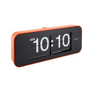 Nástenné hodiny s výklopným nápisom KA5999OR, 41cm