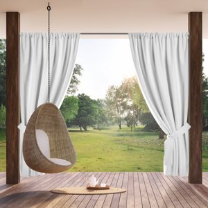 Záves na terasu GARDEN s tunelom 155x200 cm biely 155x200