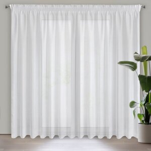 Záclona REBECCA na páske biela 350x250cm 350x250