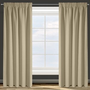 Záves PARISA na páske béžový 135x270cm 135x270