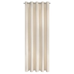 Záves VILLA na krúžkoch svetlý béžový 140x250cm 140x250
