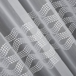 Záclona metráž 97738/PERU biela 160