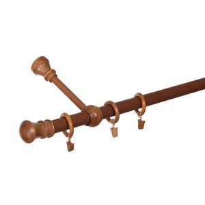 Drevená garniža STANDARD MONAKO Dub - jednotyčová 150