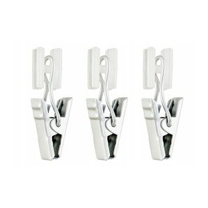 Štipce LUXOR Biele - 10ks biela