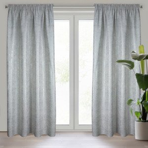 Záves BLANKA na páske 140x250cm strieborný 140x280