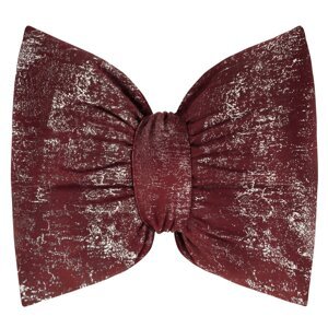 Vianočný vankúš KOKARDA 45x55 cm bordový/zlatý 45x55