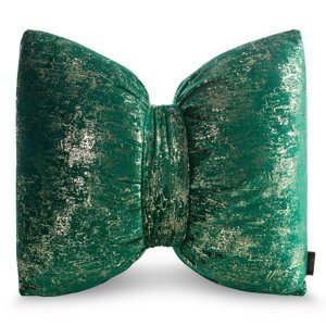 Vianočný vankúš KOKARDA 45x55 cm zelený/zlatý 45x55