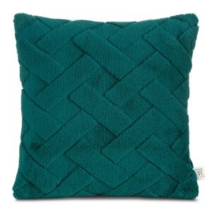 Obliečka na vankúš CARO 45x45cm tmavozelená 45x45