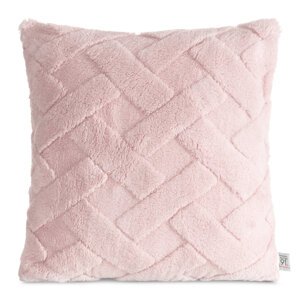 Obliečka na vankúš CARO 45x45cm púdrová 45x45