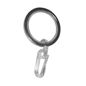 Krúžok s háčikom - CHICAGO Metal 10ks strieborná