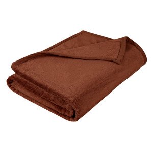 Deka KORALL Micro 150x200cm čokoládová 150x200